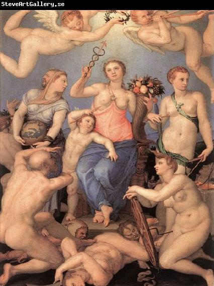 Agnolo Bronzino Allegory of Happiness